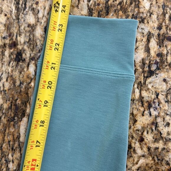 Chico’s Zenergy Sandwashed Draped Jacket In Frosted Teal Size L - Picture 8 of 10